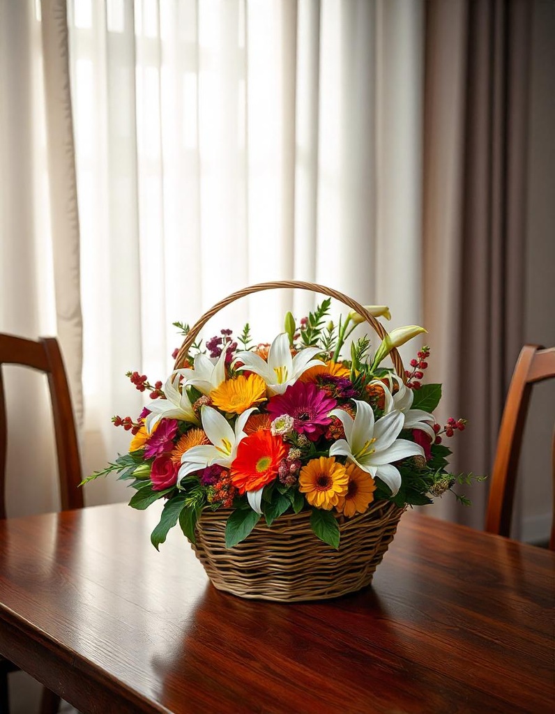 Whispering Elegance Basket