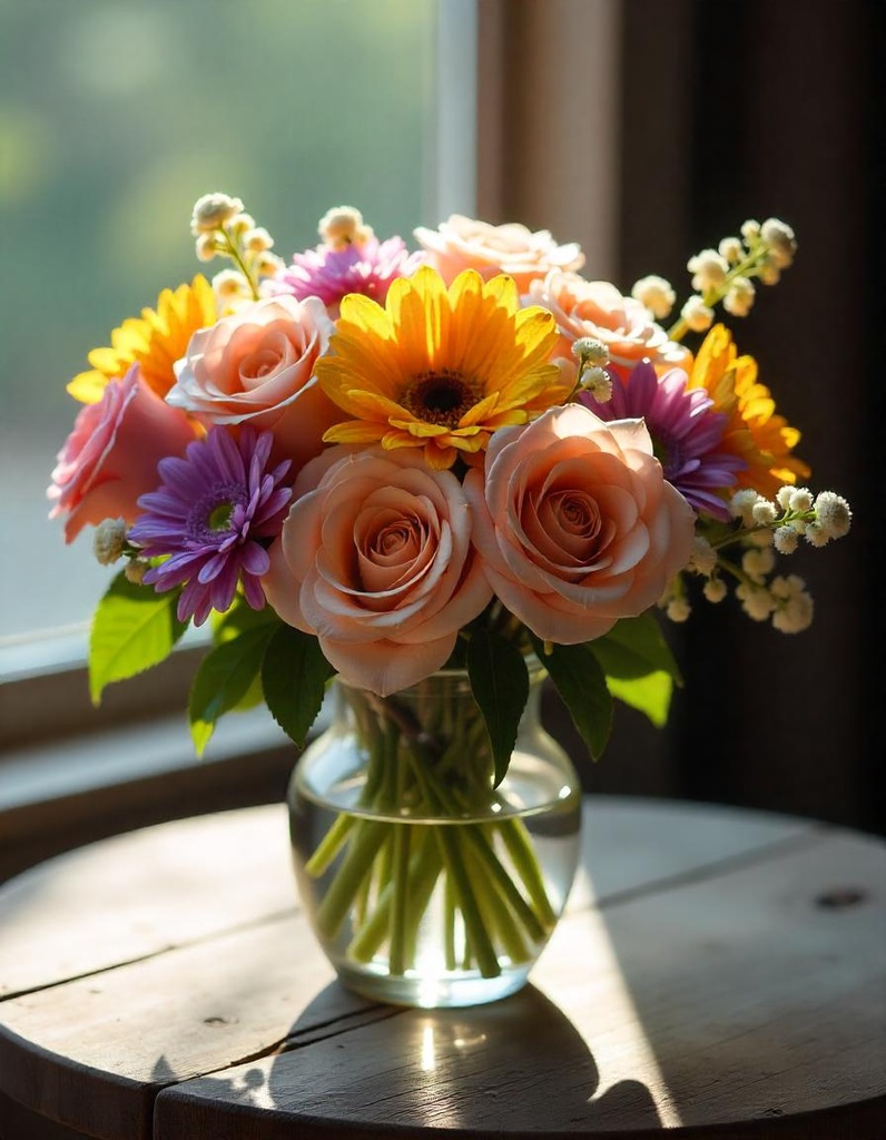 Bunch of 16 Mixed Flowers