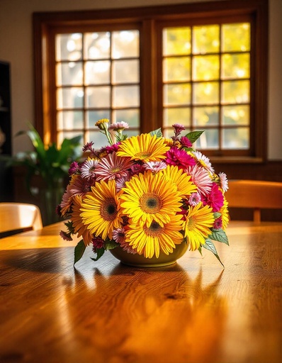 [IF-N-10-Y-GER-8] Bright & Lively Yellow Gerberas