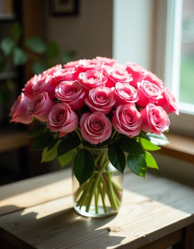 [IF-N-40-P-R-8] Bunch of 40 Pink Roses