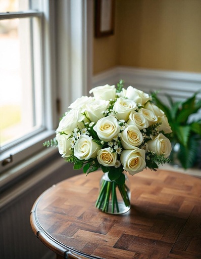 [N-10-W-R-8] Elegant Purity in Bloom