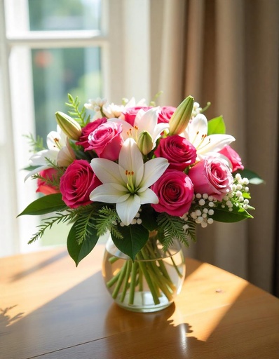 [N-12-P-R-2-WLILLY-8] Timeless Elegance