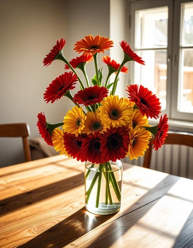 [N-12-RY-GER-8] Radiant Gerbera Delight