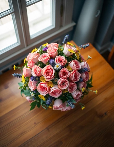 [N-20-P-R-8] Baroque: A Fresh & Romantic Floral Delight