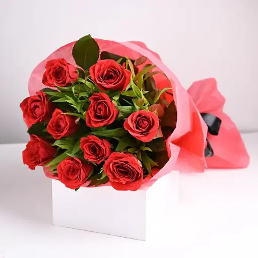[qwerty] 10 Red Roses Bouquet